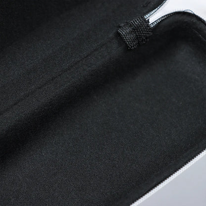 1 Pcs Zipper Closure Sunglasses Hard Box Eyewear Case Simple Style Portable EVA Reading Glasses Protective Box Unisex Travel