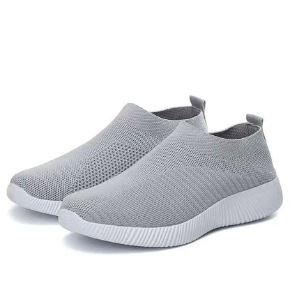 Women Vulcanized Shoes High Quality Women Sneakers Slip On Flats Shoes Women Loafers Plus Size 42 Walking Flat 1926huise