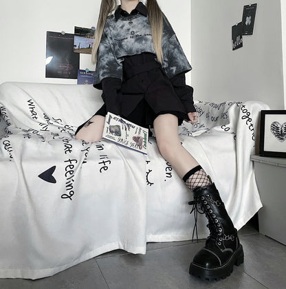 harajuku loose tops women sweatshirts gothic loose streetwear hoodies kawaii hoodie and shirts fashion clothes