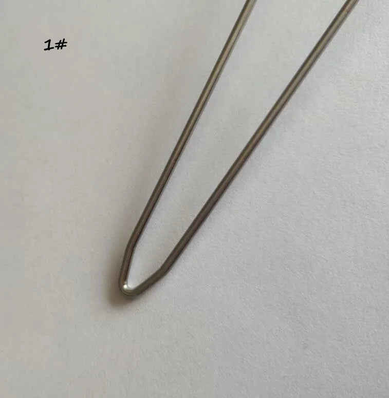 Wholesale High Quality Large Size V Shape Steel Ring Wedding Dress Swimwear Evening Dress Bra Accessory Underwear Steel Ring