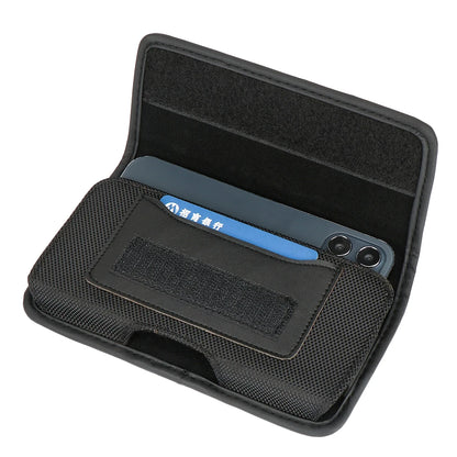 New Fashion Oxford Cloth Mobile Phone Pocket Nylon Fabric Wear Belt Waist Packs Protective Case With Clip Bag Accessories