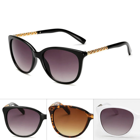 New Vintage Brand Design Ladies Cat Eye Sunglasses Women Frame Luxury Sun Glasses For Female UV400