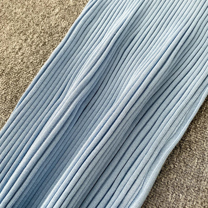 SINGRAIN Women Autumn Knitted Dress V Neck Sexy Slim Elastic Oversized Basic Bodycon Long Dress Winter knit Warm Sweater Dresses