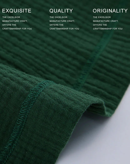 NHKDSASA Kimono Pajamas 2023 New 100% Cotton Crepe Long-Sleeved Trousers Ladies Sleepwear Suit Women's Home Service Mujer