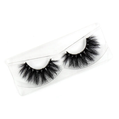 LEHUAMAO False Eyelashes Mink Lashes Natural Thick False Eyelashes Extension Wispy Soft Lashes Makeup Tools D22
