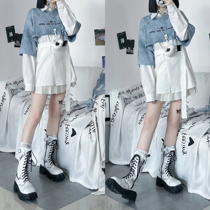 harajuku loose tops women sweatshirts gothic loose streetwear hoodies kawaii hoodie and shirts fashion clothes