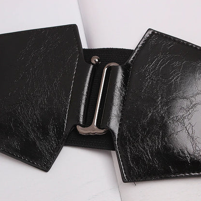 Plus Size Elastic Corset Belt Female Waist Wide Belts For Women Designer High Quality Stretch Cummerbunds Dress Waistband Badiee Stylez