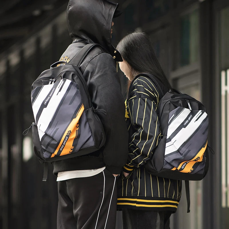 Hk Mini Popular Men's Backpack 12.9 Inch Ipad Waterproof Light Weight Women School Bags Short Trip Travel Sports Backpack Casual