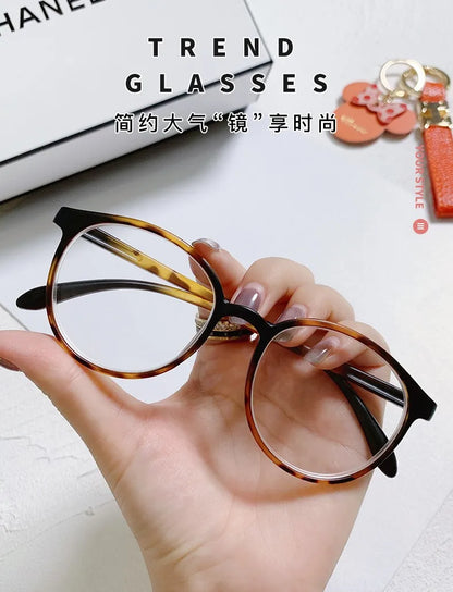 New arrival Computer Glasses Frame Women Men Anti Blue Light Round Eyewear Blocking Glasses Optical Spectacle Eyeglass Badiee Stylez