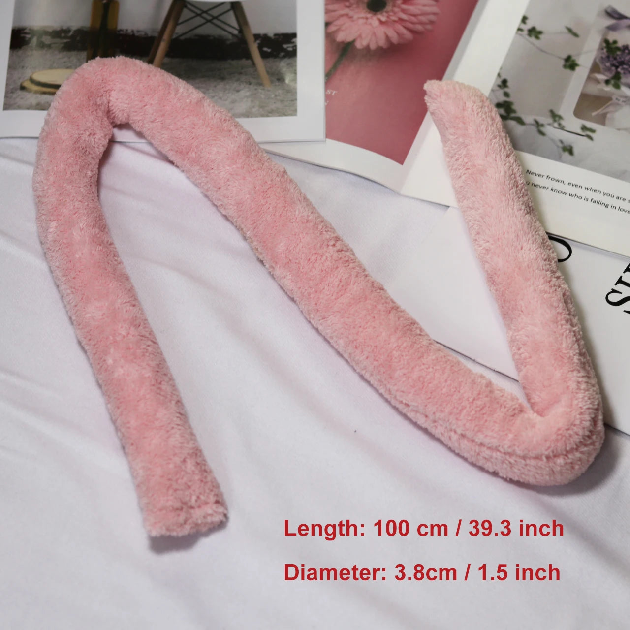 Heatless Curls Overnight Lazy Curler Soft Super Absorbent Velvet Curls Band Heatless Curing Rod Headband Make Hair Curly and Dry