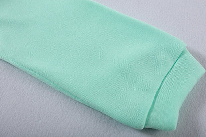 Fashion Trend Women's Wear, Long-sleeved Sports Casual Suit Waist Two-piece Set Badiee Stylez