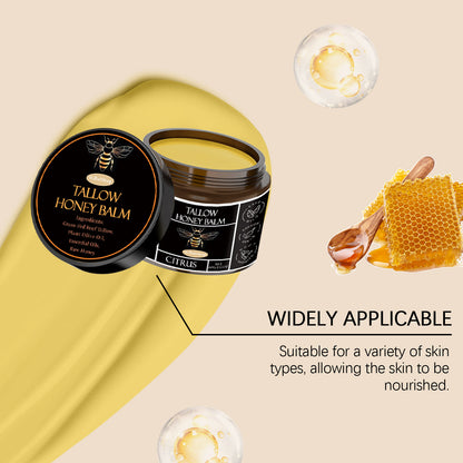 Tallow Honey Facial Balm Reduce Redness Repair Soothing Nourishing Moisturizer Improve Dryness Rough Oil Control Beauty Products