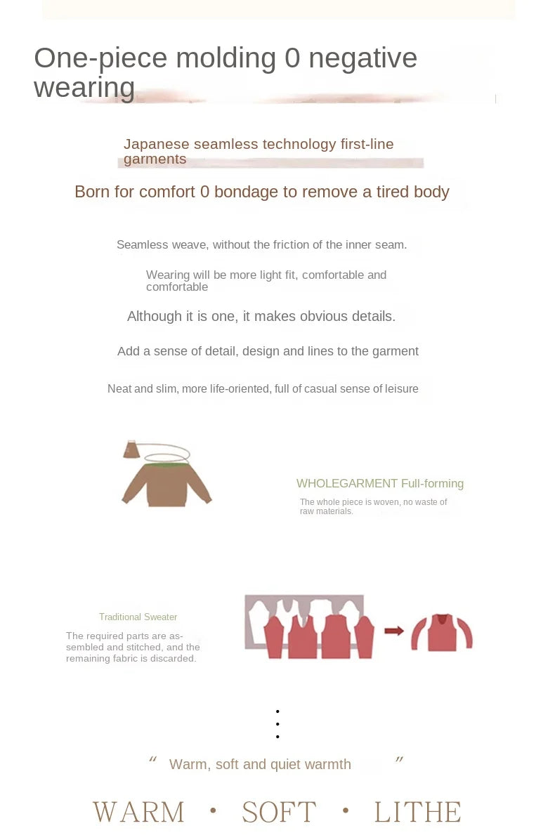 100 Merino Wool Knitted V-neck Sweater Women's Top Loose Korean Version Fashionable Versatile Autumn And Winter Cashmere Sweater