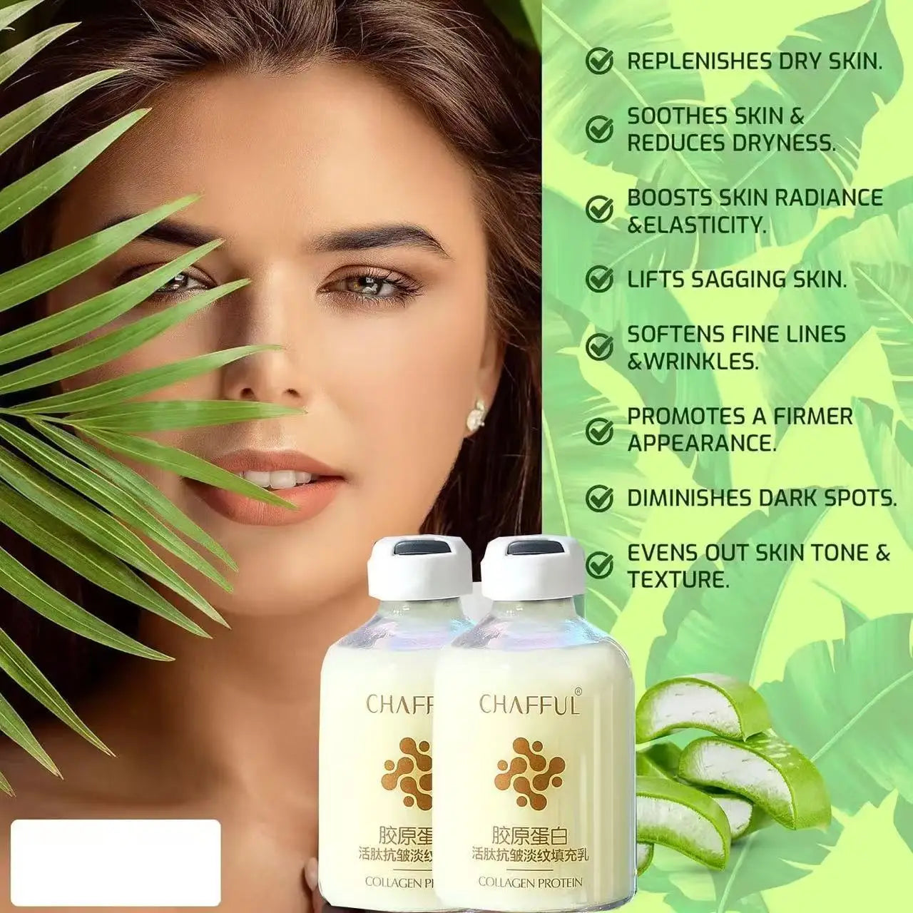 Collagen Face Serum skincare Facial Essence Liquid Firming Moisturizing Nourishing Facial Serum Skin Care