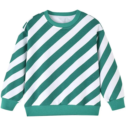 Children Sweatshirts 2024 Autumn Winter Shirts for Kids Long Sleeve Boys Pullover Girls T-shirts Teenager Outfits Baby Outerwear