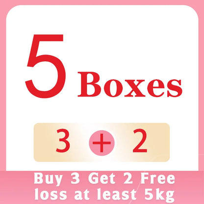 Weight Loss Fat Burner Suppress Appetite Thin Enhance Metabolism Reduce Abdominal Fat Slimming 5 boxes