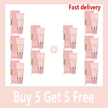 Collagen Overnight Wrapping Peel Off Facial Mask, Korean Collagen Night Wrapping Mask Deeply Hydrates Night Care Mask Cream 75ml Buy 5 Get 5 Free