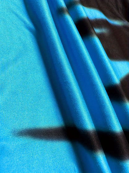 Plus size Summer cool style camisole long dress abstract fashion print temperament street dress