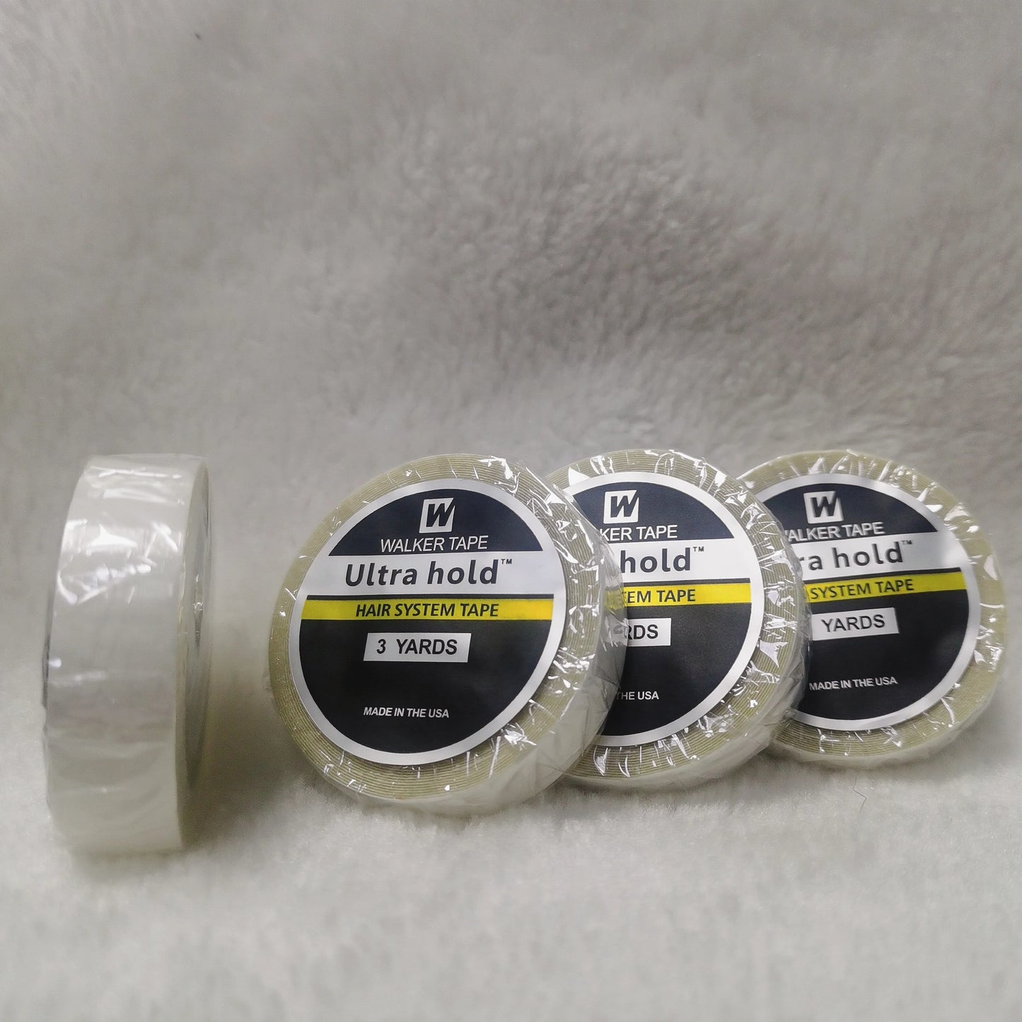 Lace Wig tape glue for hair extensions Ultra Hold Adhesive Tape glue for wig 3Yards 1.0cm Wig Glue Hair System Tape For Toupees