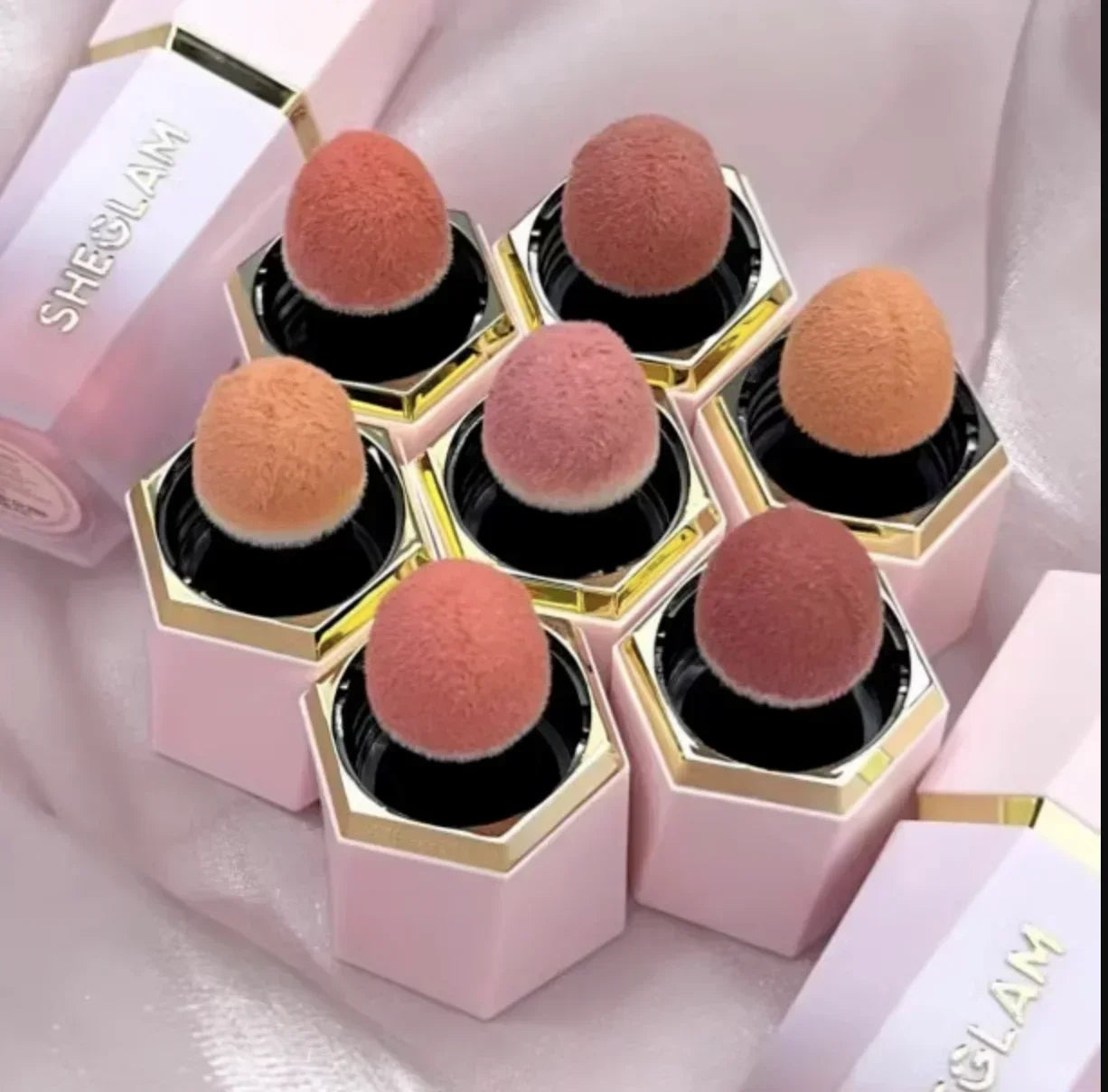 sheglam make up lush Facial Nourishing Blusher Gel Cream Multi-purpose Lip Gloss Blush make up