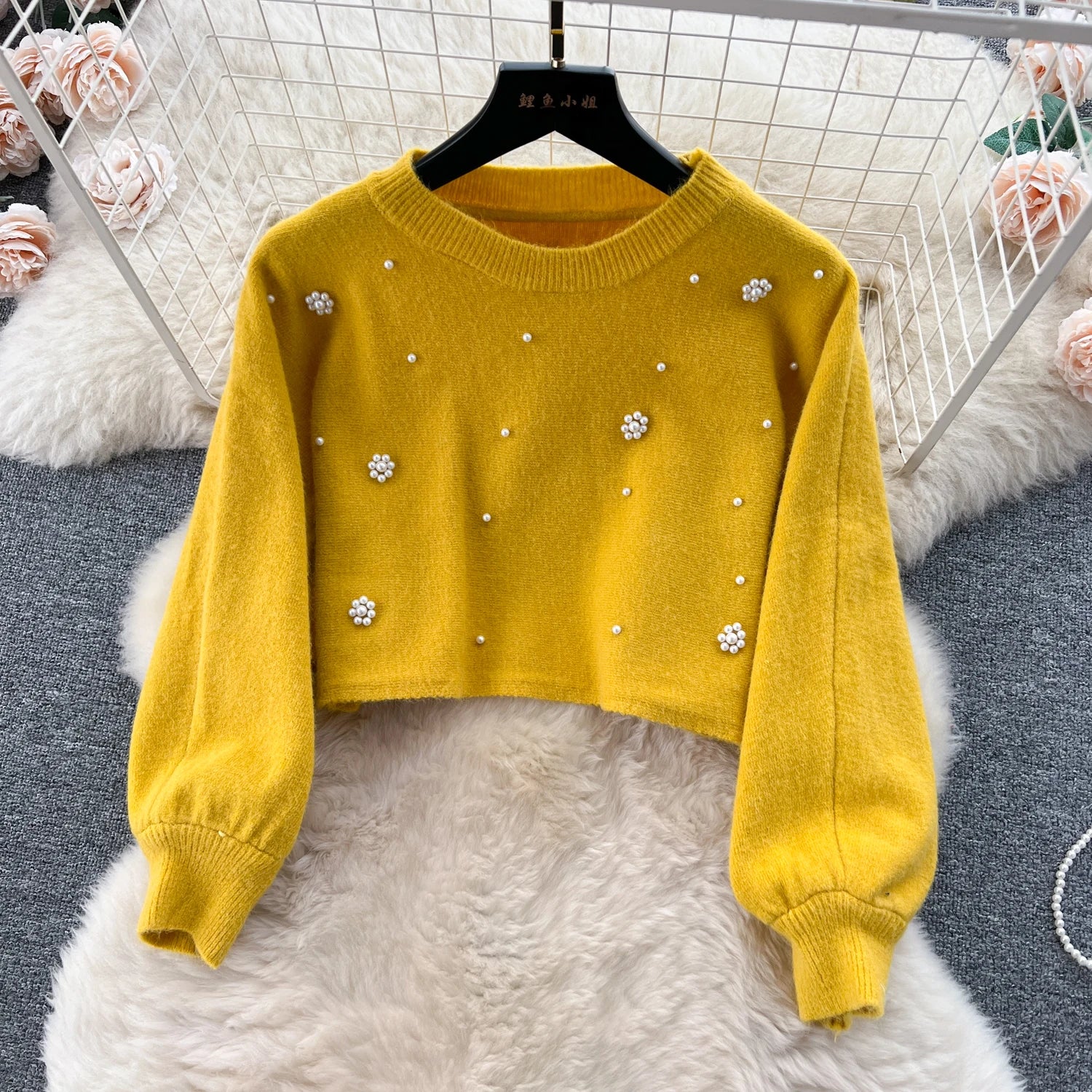 SINGREINY Beading Casual Two Piece Set Women Long Sleeve O Neck Pullover Midi Dress Fashion 2023 Winter Sweater Suit Dresses Badiee Stylez
