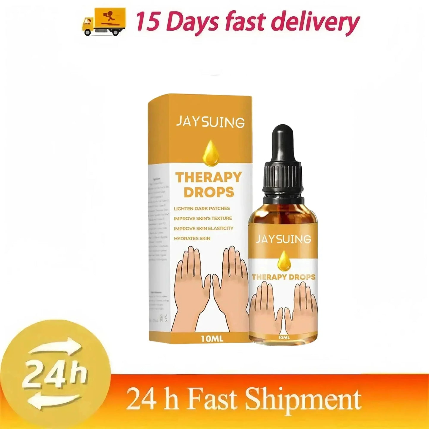 Dark Knuckles Fast Brighten Serum Elbows Hands Knee Armpits Brightening Serum Clarify Black Skin Lighten Stains Remover Essence 1pc