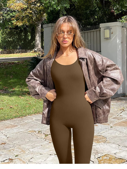 Women's Yoga Jumpsuit Seamless Sports Yoga Bodysuit Fashionable Fitness Sportwear Yoga Romper Badiee Stylez