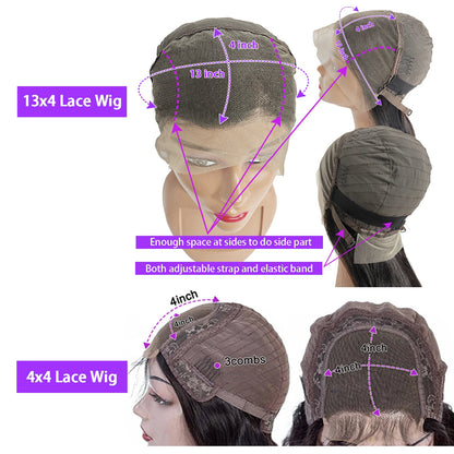 250% Density Short Bob Wig Human Hair 13x4 Lace Front Wigs Glueless Lace Frontal Wig Deep Wave Jerry Curly Wig For Black Women