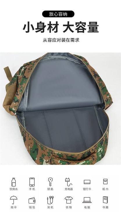 Camouflage Tactical Backpack for Men Large Capacity Outdoor PUBG Style Waterproof Travel School Bag Multifunctional for Daily Us