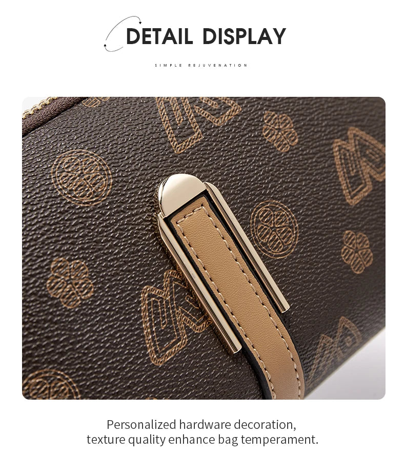 FOXER Women Small Crossbody Bag Shoulder Bag with Wrist Strap Lady Fashion Messenger Bag Mini High Quality Cellphone Purse