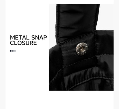 LEE Ladies Cute Design Puffer Bag Casual Soft Small Pink White Quilted Handbag Women Korean Style Down-filled Phone Bucket Bag