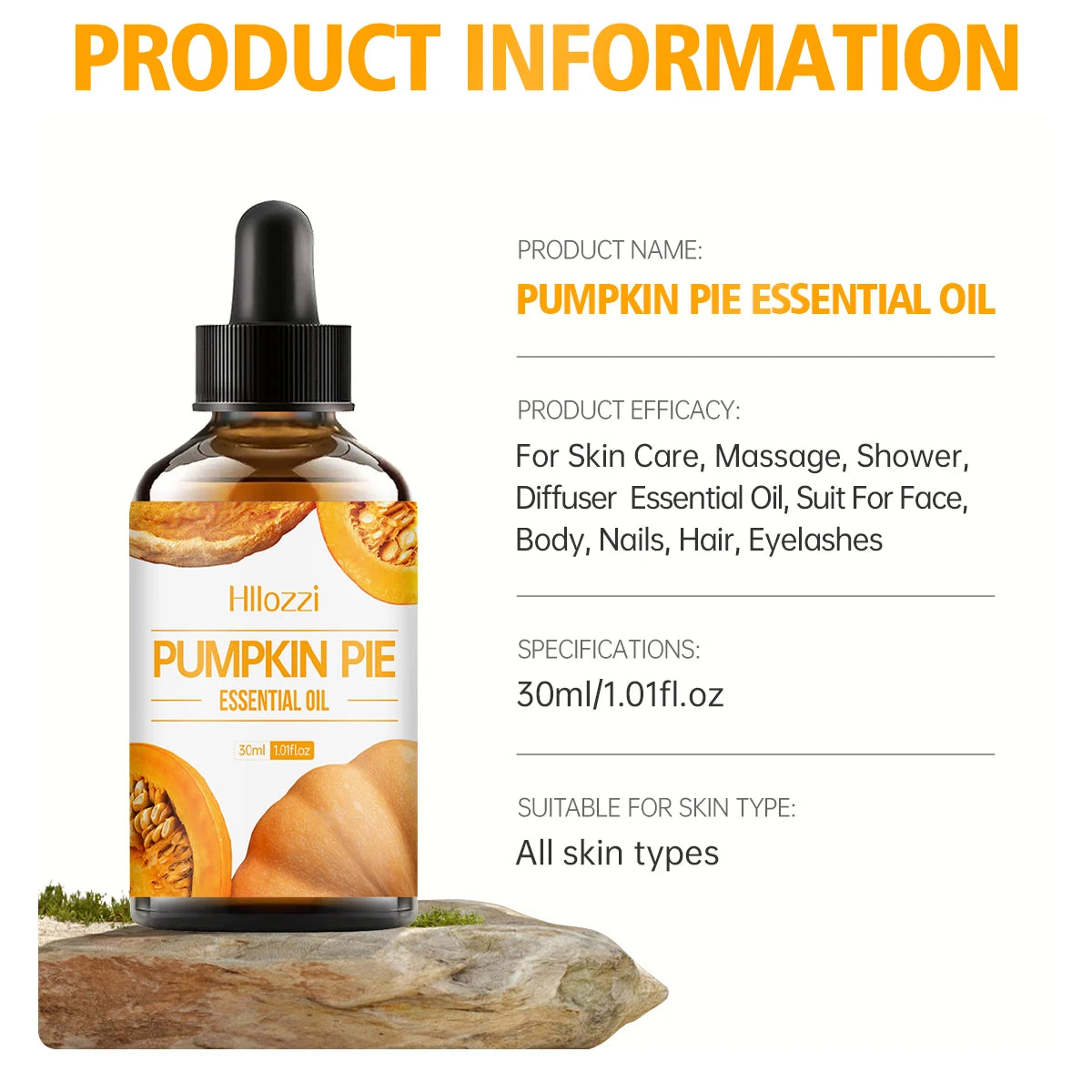 30ml Pumpkin Pie Essential Oil for scalp care, eyelashes, nail care, aromatherapy, humidifier, diffuser, soap making, DIY - Badiee Stylez