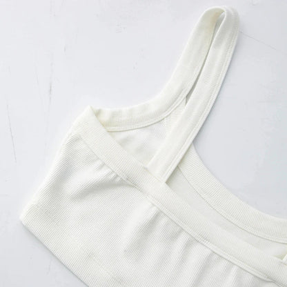 Women Sleeveless Crop Top Tank Tops Summer Sexy Casual Solid Color Streetwear Short Women's T-shirt Camisole Crop топ женский