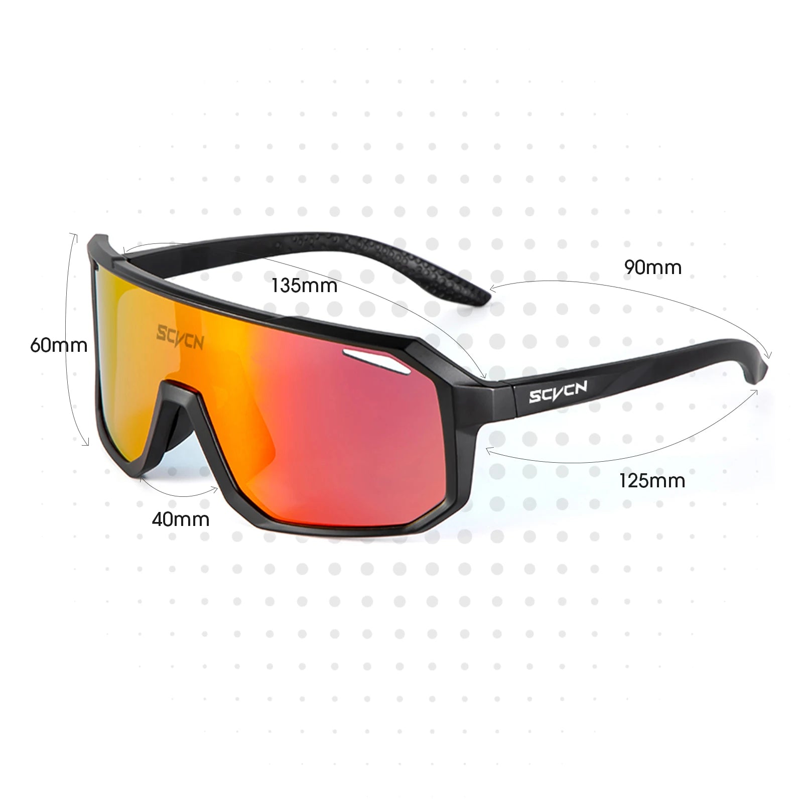 SCVCN Outdoor Photochromic Cycling Glasses Bike Sunglasses Men UV400 Eyewear Sports MTB Goggles Bicycle Riding Women Hiking New