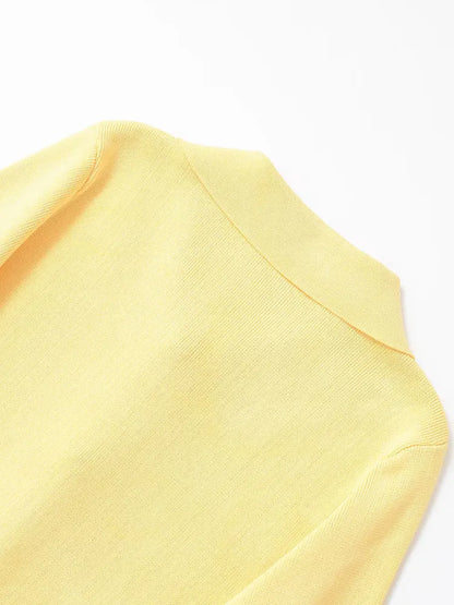 TRZA Women Fashion With Beaded Buttons Knit Cardigan Sweater Long Sleeve Patch Pockets Female Outerwear Chic Tops