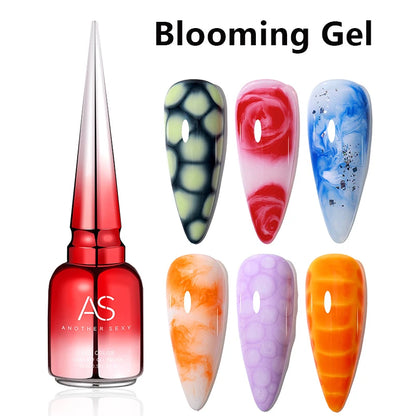 AS GEL Russian Matte Top Coat UV Gel Nail Polish 15ML Frosted Non Stick Powder Mat Top Coat No Wipe Semi Permanent Seal Gels