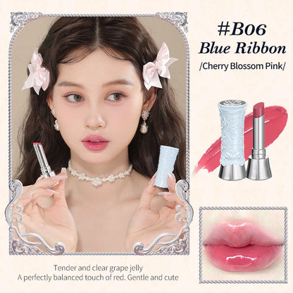 Flower Knows Swan Ballet Series Shine Lipstick B06 Blue Ribbon CHINA