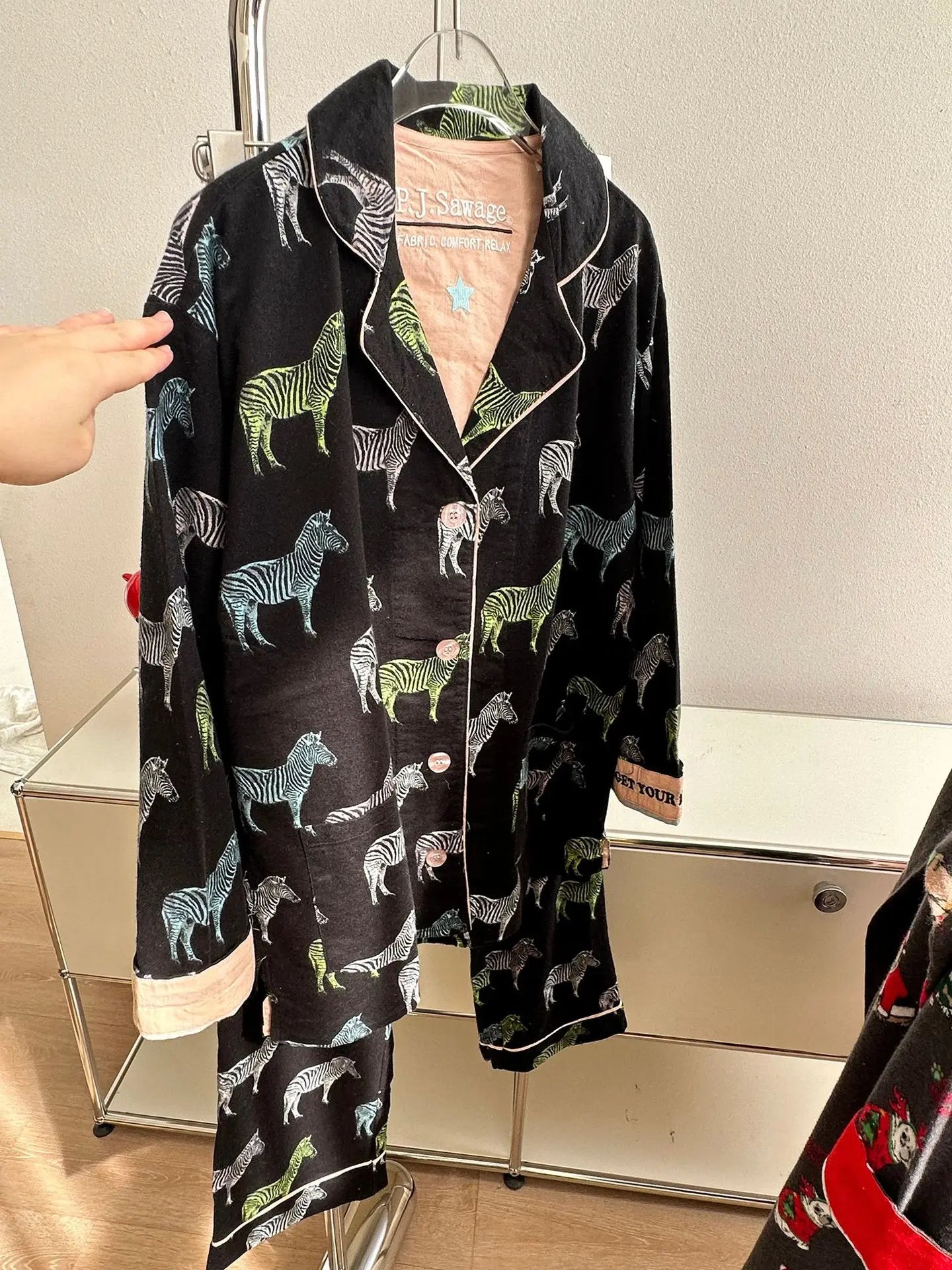 Women's Winter Pyjama Suit Print Long Sleeve Turn Down Collar Female Clothes 100% Cotton Single Breasted Sleepwear for Female