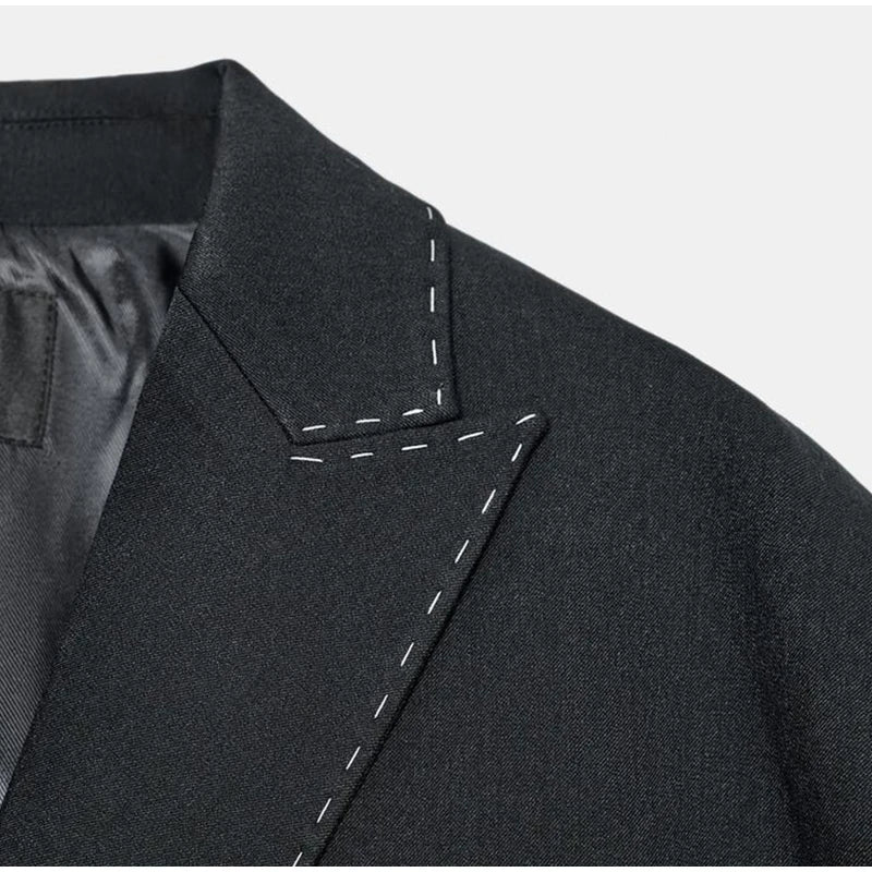 Casual Women's Blazer Pant Suits Loose Lapel Doube-Breasted Top Straight Pants Lady Set 2025 Autumn New 2 Pieces Sets Women Badiee Stylez