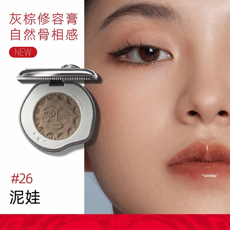 Girlcult Emotional Blush Highlighter Matte Fine Shimmer Blusher Face Cute Makeup Korean Cheek Pressed Powder 26