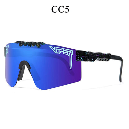Adult UV400 Cycling Sun Glasses Pit Viper Sunglasses Men Women Outdoor Baseball Eyewear Sport Goggles Mtb Shades