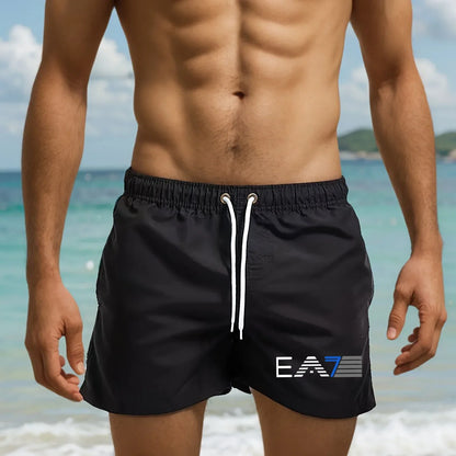 Men's Summer Casual Beach Shorts Lightweight Breathable Surf Swimming and Beach Vacation Beach Shorts Swim Shorts Badiee Stylez