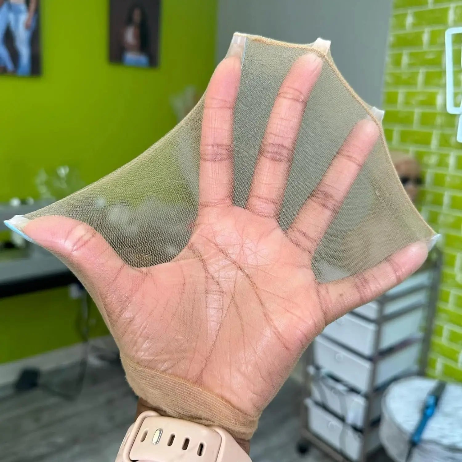 Wholesale HD Wig Cap for Women Invisible Ultra-thin Stretchy Stocking Caps for Lace Front Wigs Sheer Wig Cap Thin Nylon Cap