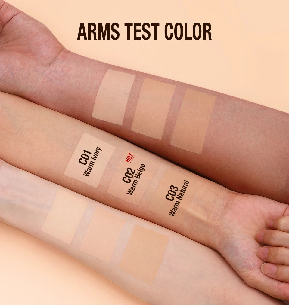 O.TWO.O Liquid Foundation Cream for Face 30ml High Coverage Makeup Base SPF30 Waterproof Concealer Makeup Foundation