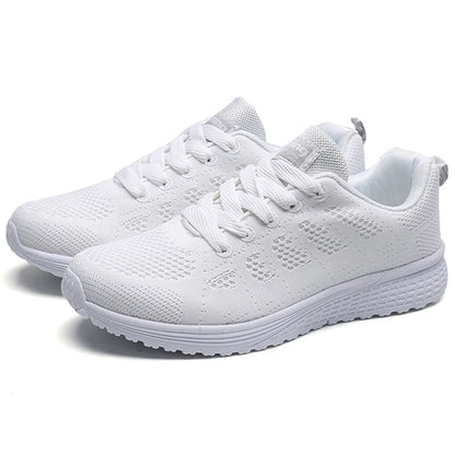 Fashion 2025 New Women's Sneakers Platform Shoes Woman Plus Size Casual Sneaker Woman Lace Up Female Sneakers Tenis Feminino Badiee Stylez