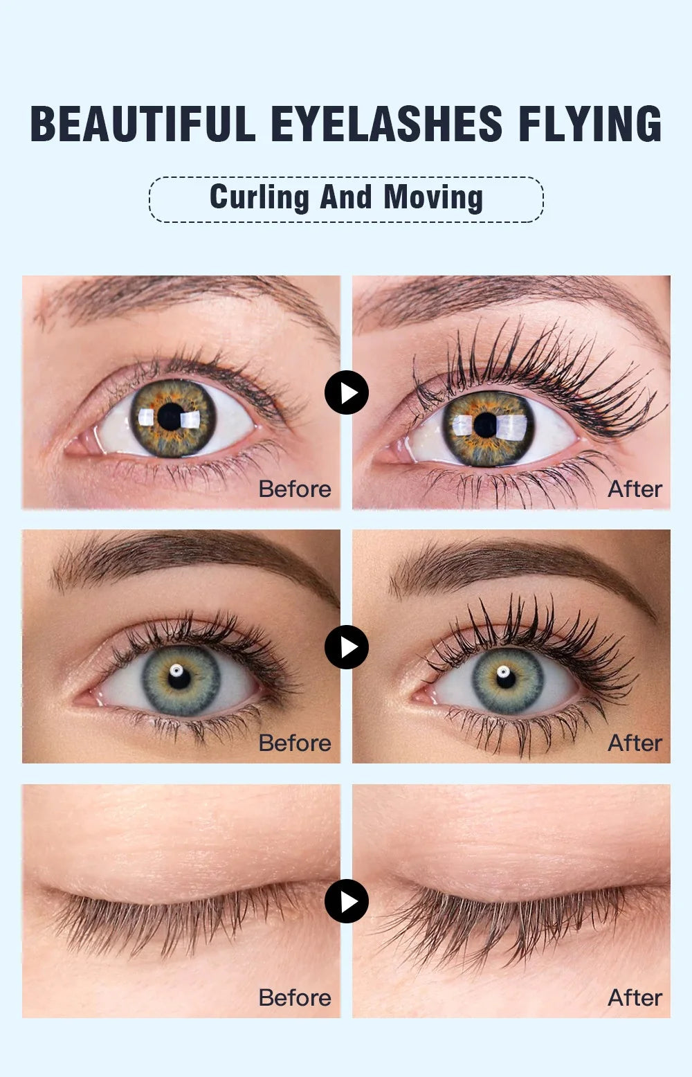 Eyebrow Eyelash Growth Serum Fast Growing Prevent Hair Loss Damaged Treatment Prevent Baldness Fuller Thicker Eye Care Makeup