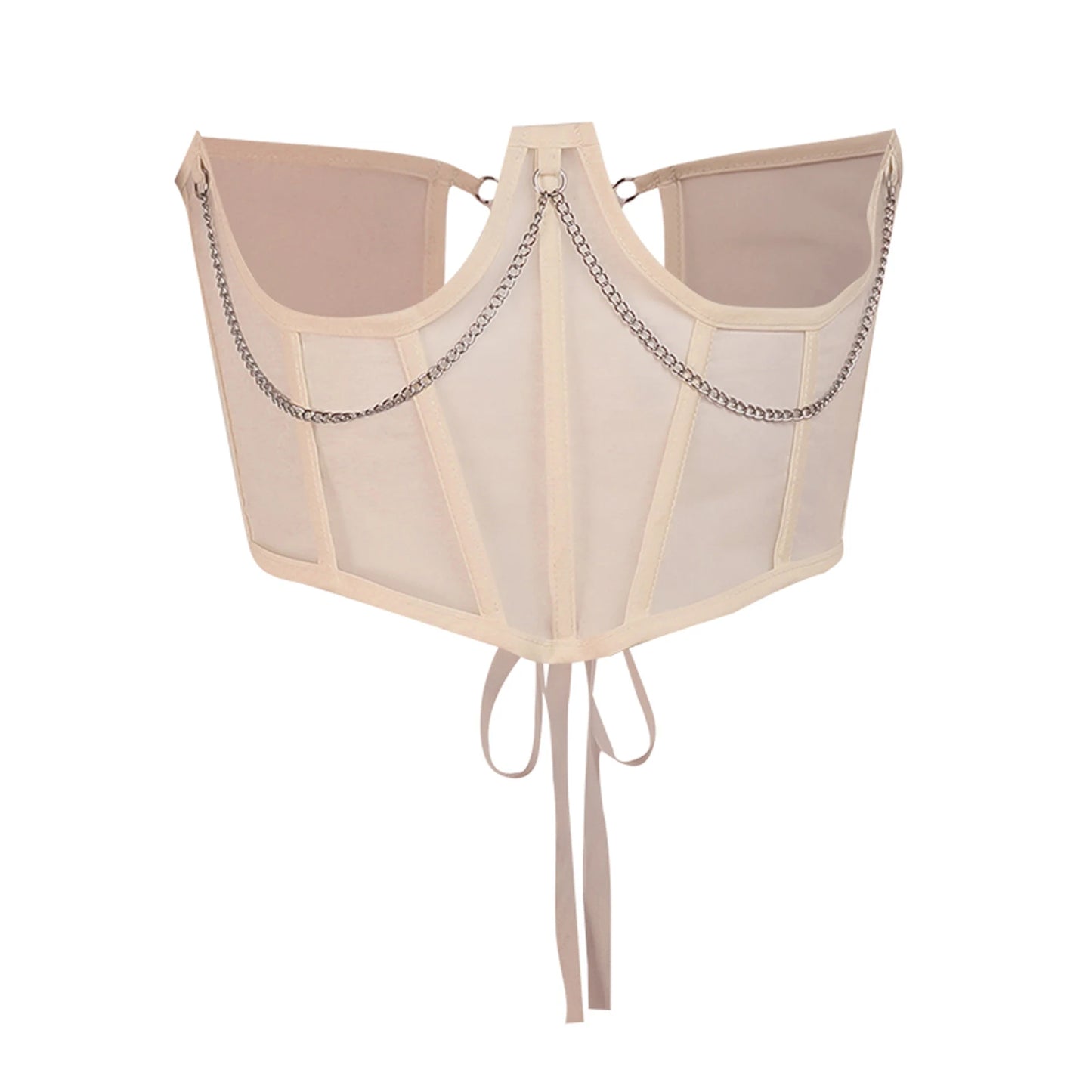 Women Corset Bustier Crop Top Lace-up Bandage Black Gothic Leather Underbust Suspender Cami Vest Waist BodyshaperTank Cummerbund as shown picture 4