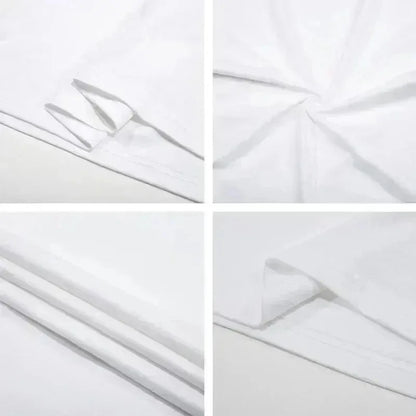 Women's Letter Fashion Harajuku Printed T-shirt Summer and Spring Plus Size Short Sleeve Loose Round Neck Casual Top