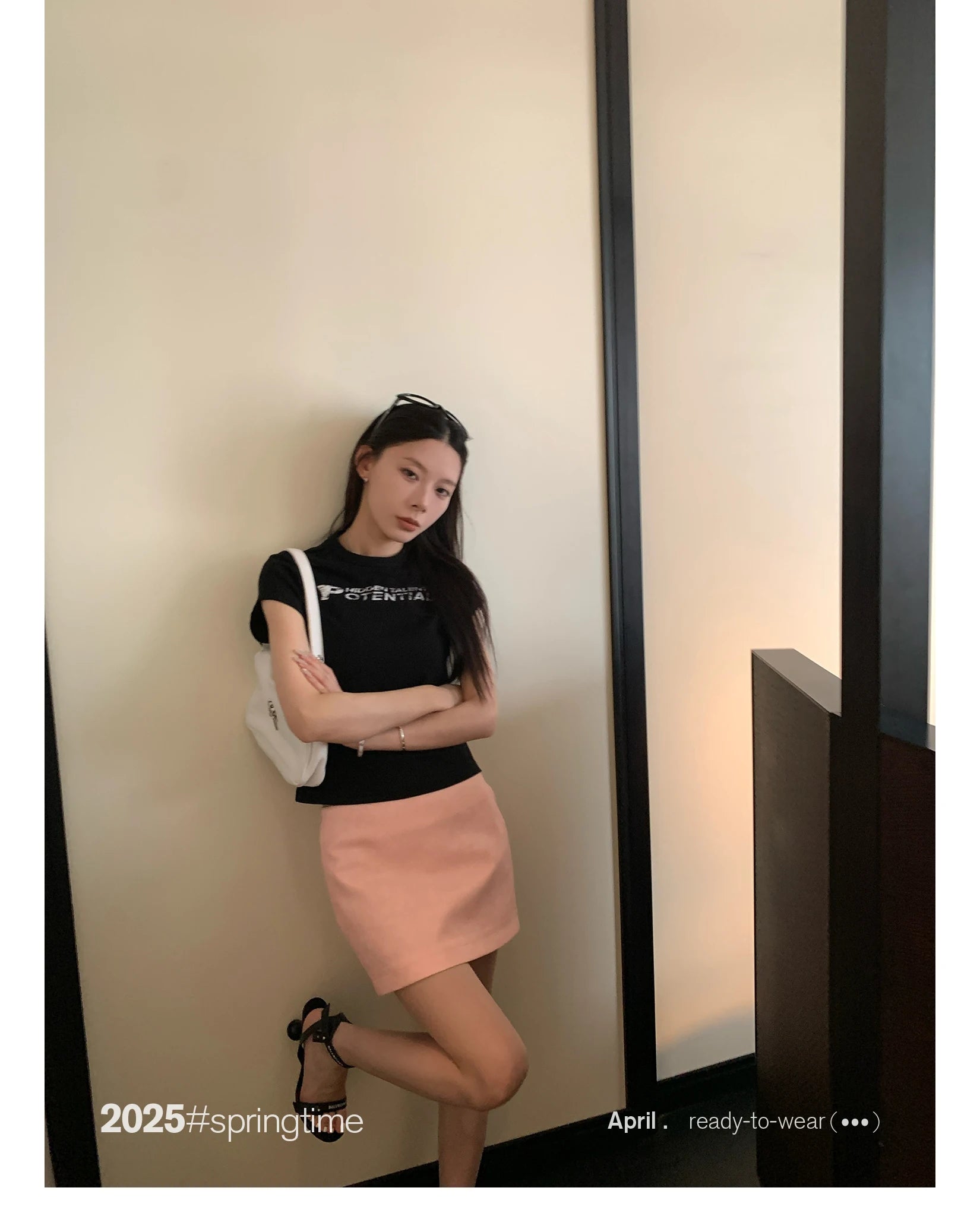 Lautaro Spring Summer Pink Soft Pu Leather Mini Skirt Women with Low Waist Short Luxury Chic A Line Clothes Korean Fashion 2025