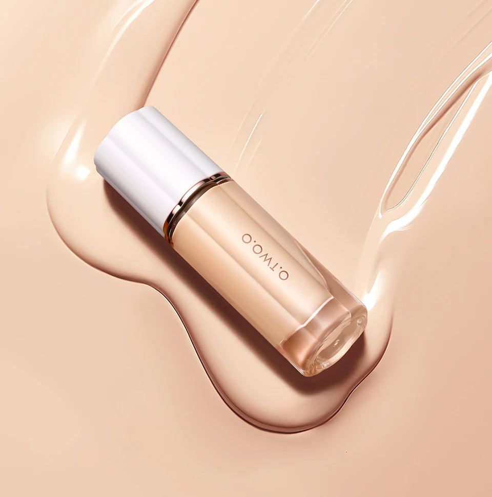 O.TWO.O Liquid Foundation Cream for Face 30ml High Coverage Makeup Base SPF30 Waterproof Concealer Makeup Foundation